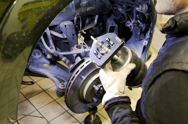 Instalación fácil de la suspensión neumática