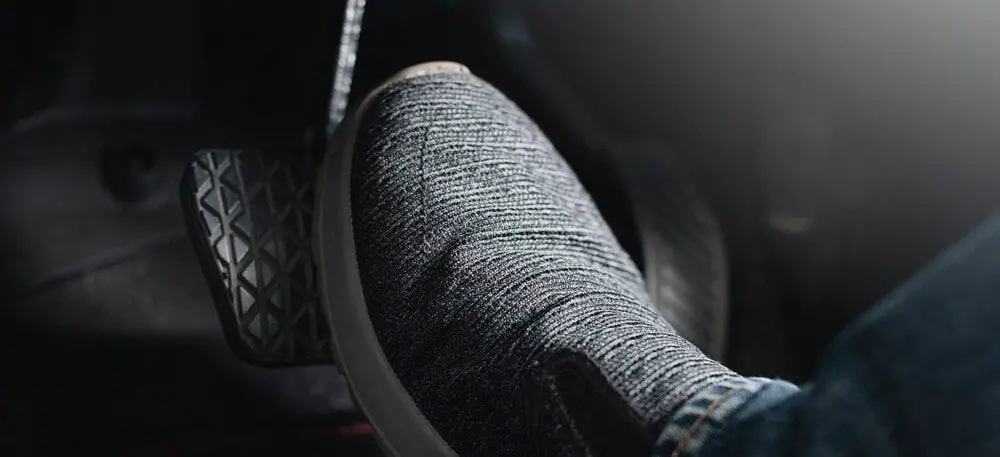 Brake pedal push Brake pedal push